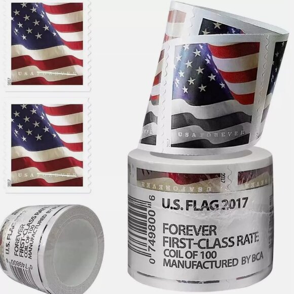 Other - 10 Rolls of 100 2017 USPS Forever Stamps Postage - 1000 Total